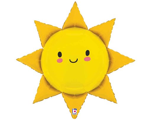 38in SUMMER SUN FOIL BALLOON