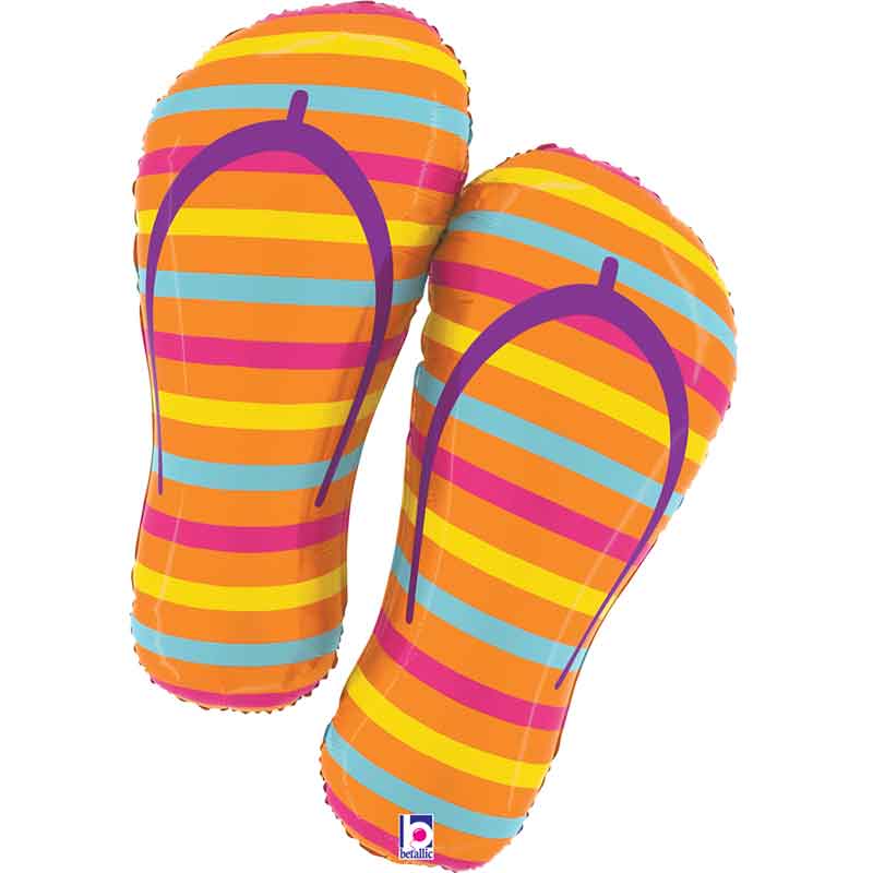 37in SUMMER FLIP FLOPS FOIL BALLOON