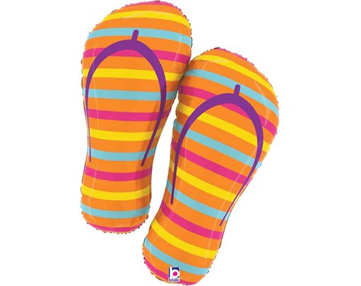 37in SUMMER FLIP FLOPS FOIL BALLOON