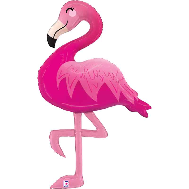 53in PINK FLAMINGO FOIL BALLOON