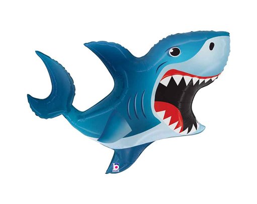 39in SHARK FOIL BALLOON