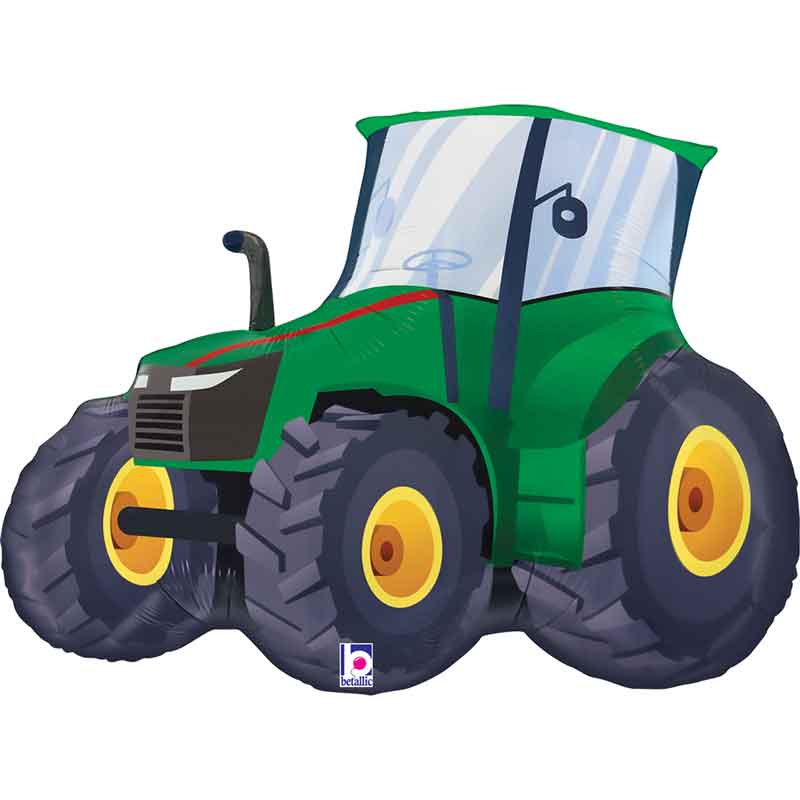 34in FARM TRACTOR FOIL BALLOON