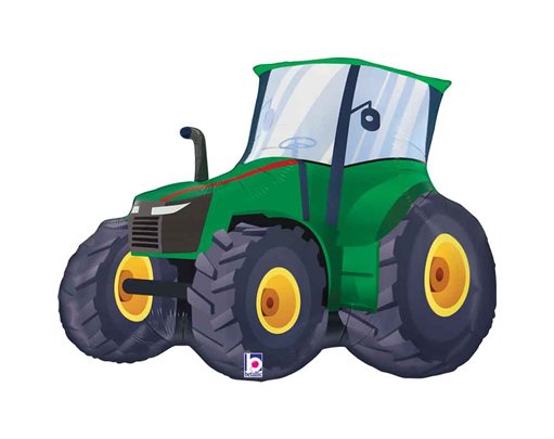 34in FARM TRACTOR FOIL BALLOON