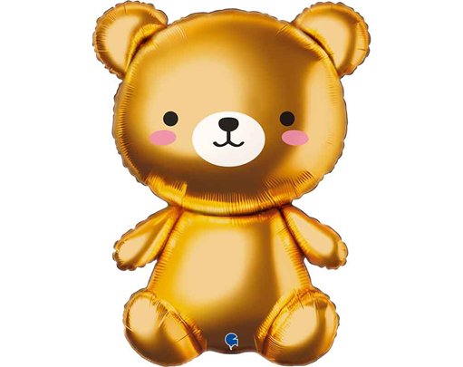 37in AI BEAR FOIL BALLOON