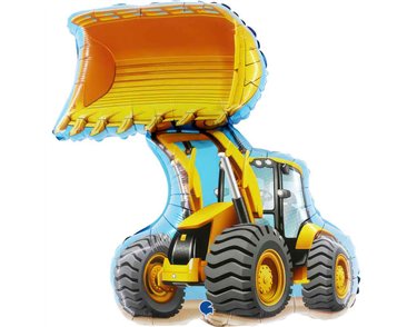 38in BULLDOZER FOIL BALLOON
