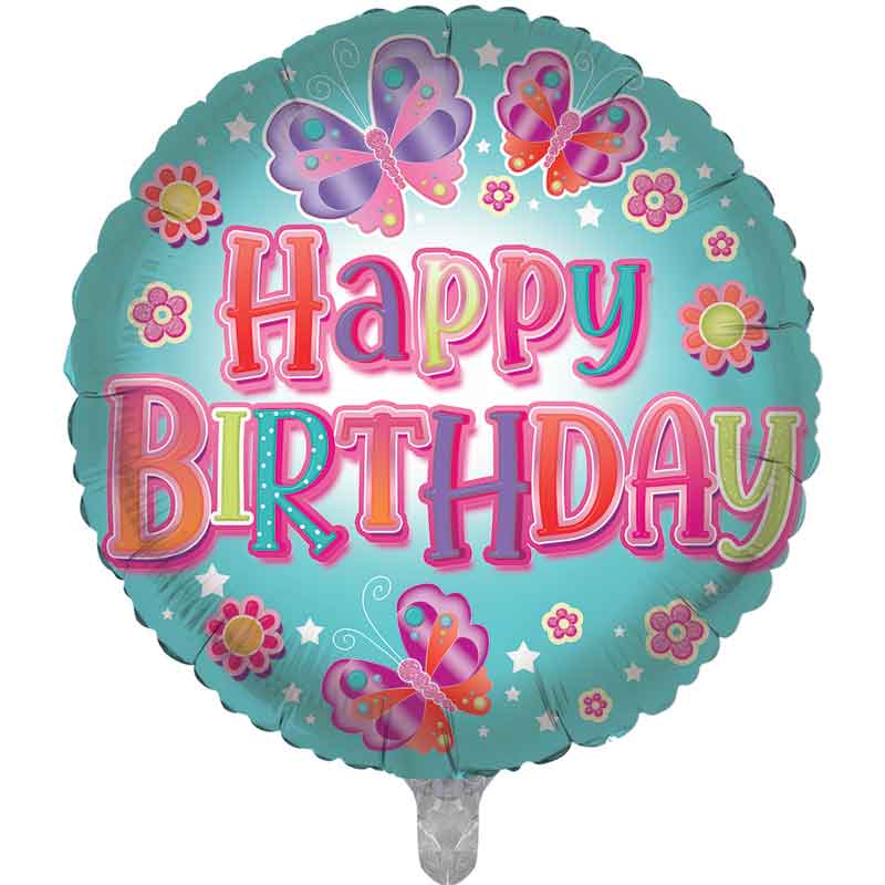 18in HAPPY BIRTHDAY FOIL BALLOON
