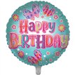 18in HAPPY BIRTHDAY FOIL BALLOON