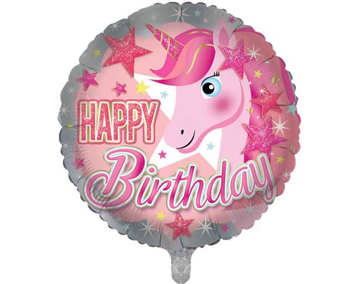 18in HAPPY BIRTHDAY FOIL BALLOON