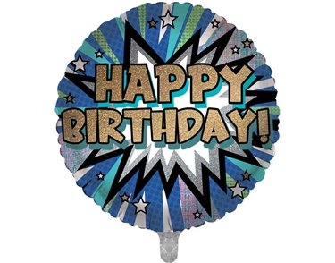 18in SUPER BIRTHDAY FOIL BALLOON