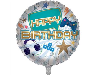 18in HAPPY BIRTHDAY FOIL BALLOON