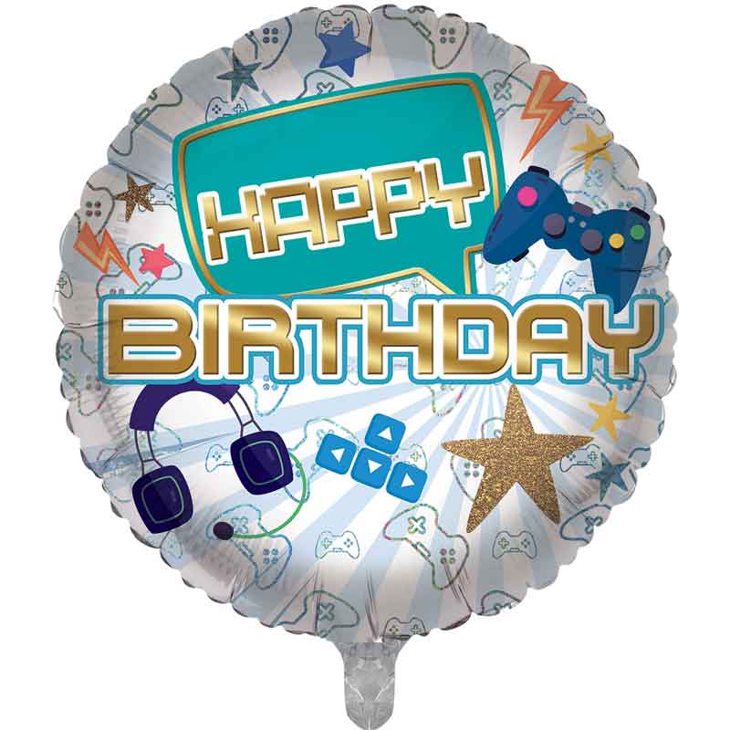 18in HAPPY BIRTHDAY FOIL BALLOON