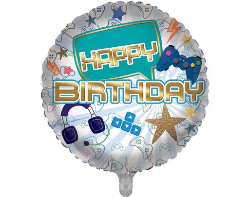 18in HAPPY BIRTHDAY FOIL BALLOON
