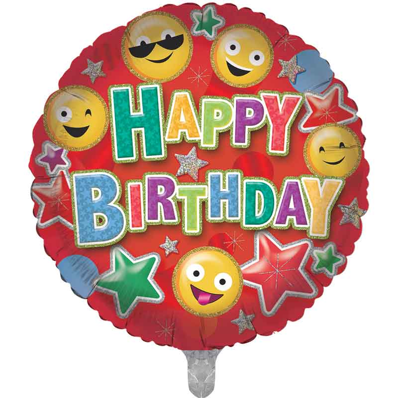 18in HAPPY BIRTHDAY FOIL BALLOON