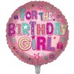 18in BIRTHDAY GIRL FOIL BALLOON