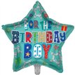 18in BIRTHDAY BOY FOIL BALLOON