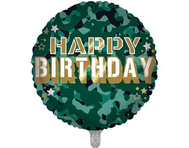 18in HAPPY BIRTHDAY FOIL BALLOON