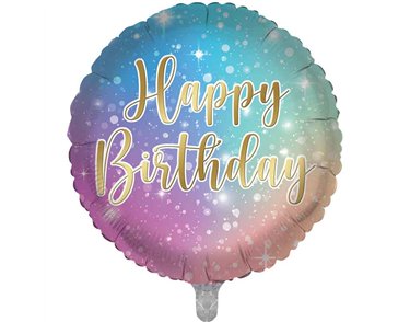 18in HAPPY BIRTHDAY FOIL BALLOON