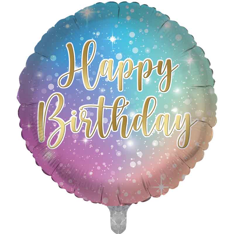 18in HAPPY BIRTHDAY FOIL BALLOON