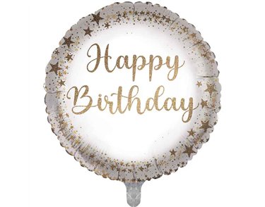18in HAPPY BIRTHDAY FOIL BALLOON