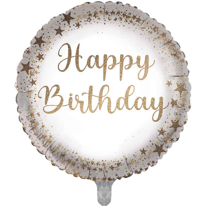 18in HAPPY BIRTHDAY FOIL BALLOON