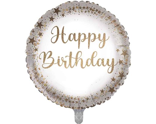 18in HAPPY BIRTHDAY FOIL BALLOON