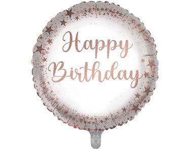 18in HAPPY BIRTHDAY FOIL BALLOON