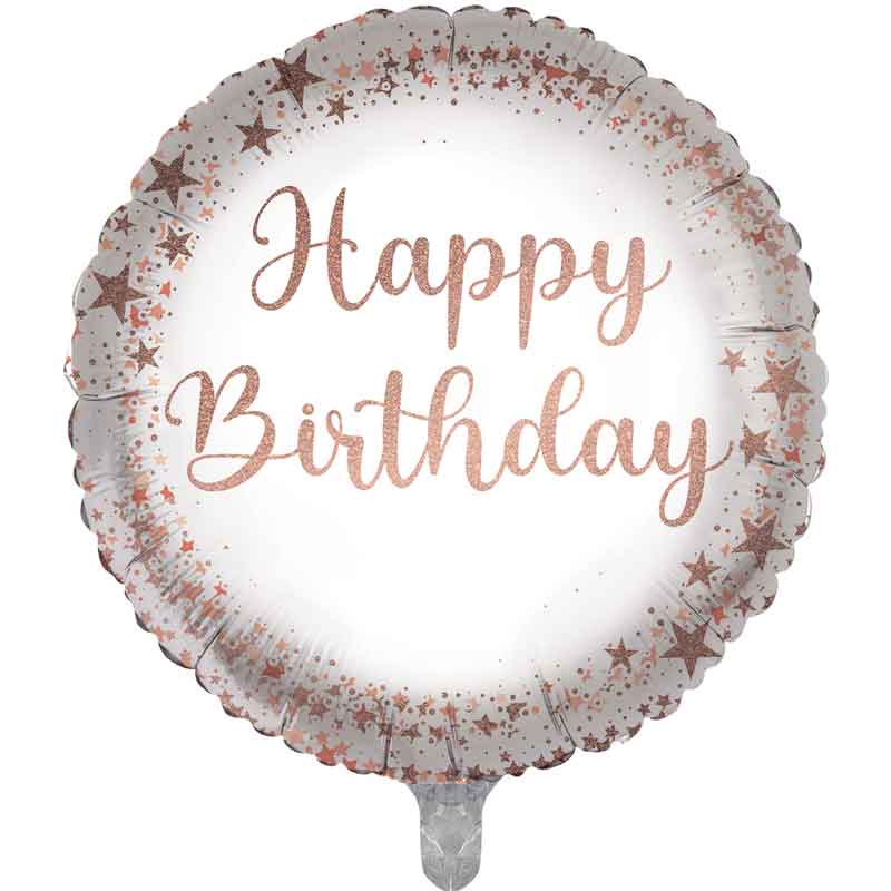 18in HAPPY BIRTHDAY FOIL BALLOON