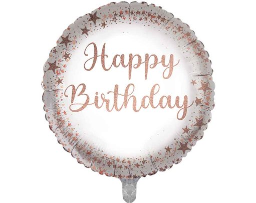 18in HAPPY BIRTHDAY FOIL BALLOON