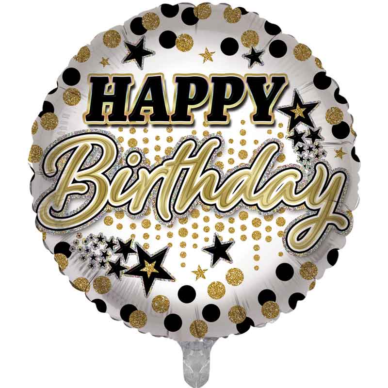 18in HAPPY BIRTHDAY FOIL BALLOON