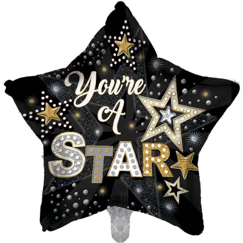 18in YOU'RE A STAR FOIL BALLOON