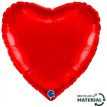 18in RED HEART FOIL BALLOON