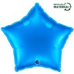 18in BLUE STAR FOIL BALLOON