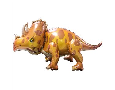 3D TRICERATOPS AIR FILL FOIL BALLOON