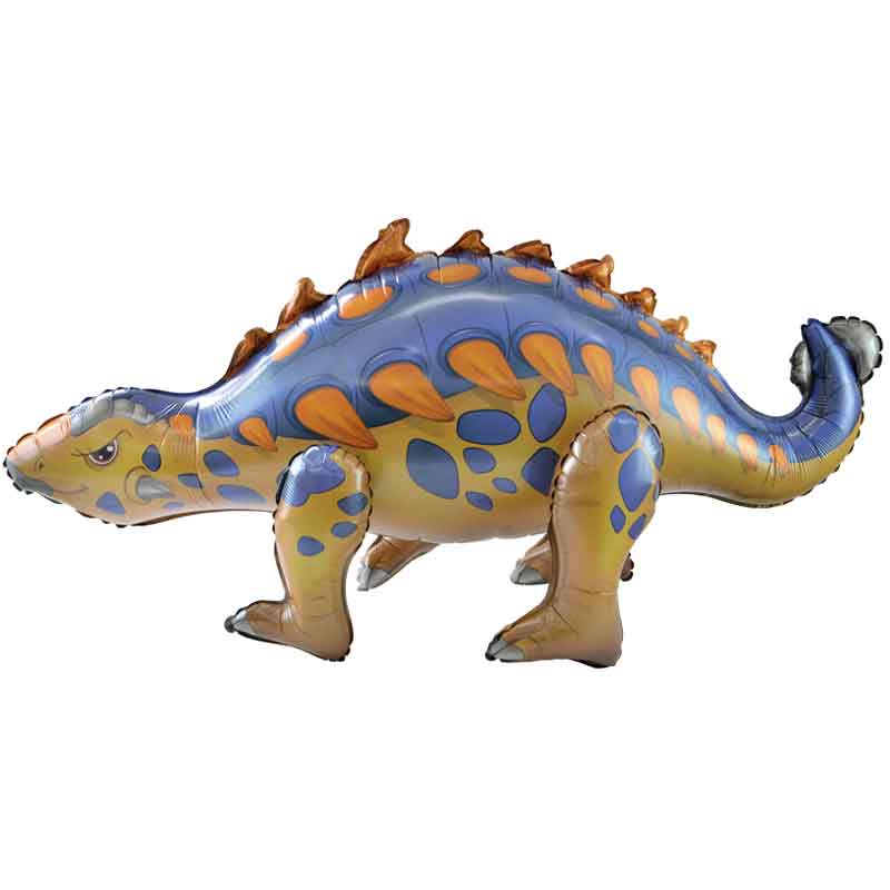 3D ANKYLOSAURUS AIR FILL FOIL BALLOON