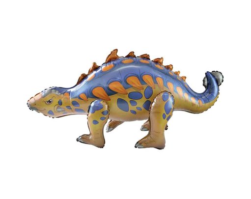 3D ANKYLOSAURUS AIR FILL FOIL BALLOON