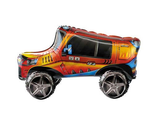 3D JEEP AIR FILL FOIL BALLOON