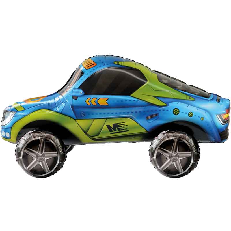 3D AIR FILL SPORTS CAR AIR FILL FOIL BALLOON