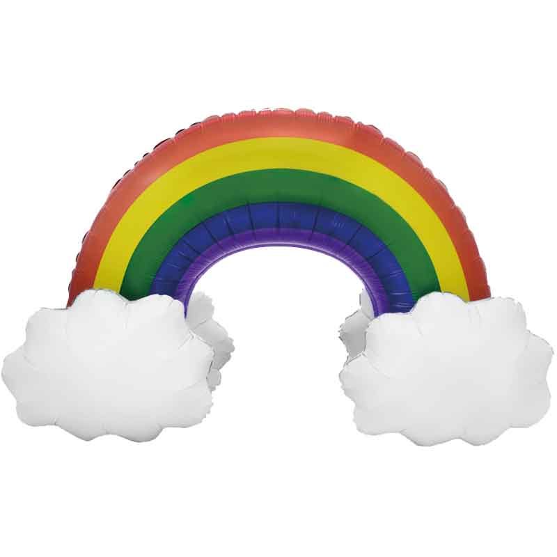 3D RAINBOW AIR FILL FOIL BALLOON