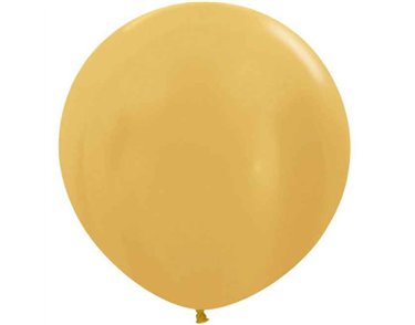 10PK 24in METALLIC GOLD SEMPERTEX