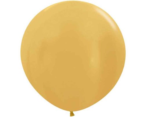 10PK 24in METALLIC GOLD SEMPERTEX