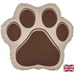 20in LARGE BROWN PAW SHAPED FOIL BALLOON