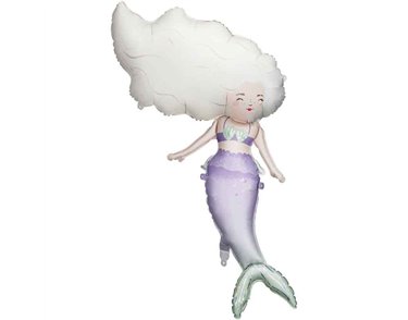 MERMAID SHAPED FOIL BALLOON
