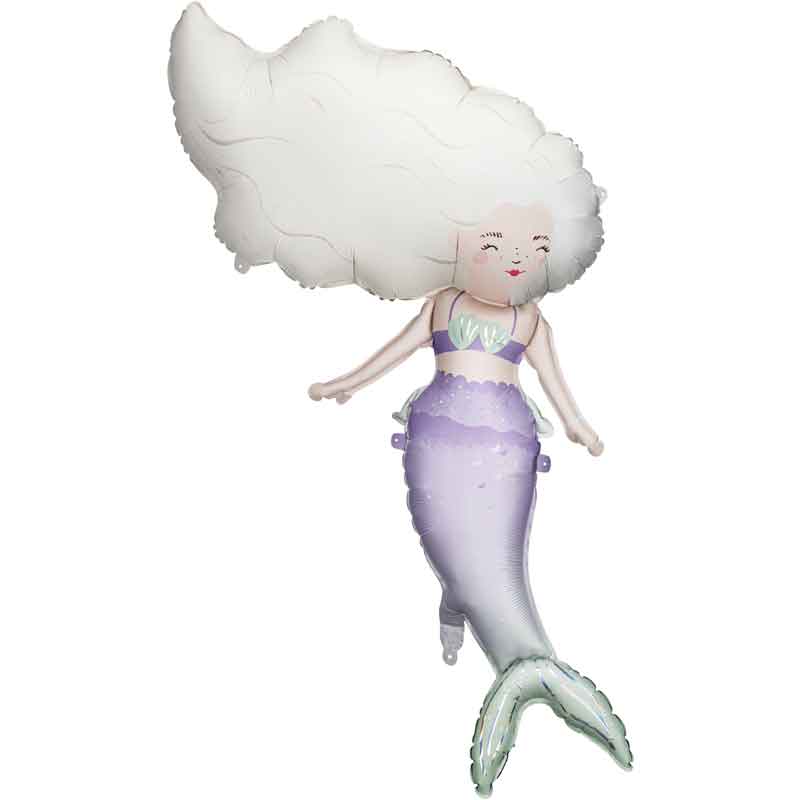 MERMAID SHAPED FOIL BALLOON