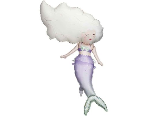 MERMAID SHAPED FOIL BALLOON