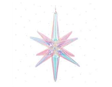 70cm 3D IRIDESCENT STAR FOIL BALLOON