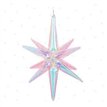70cm 3D IRIDESCENT STAR FOIL BALLOON