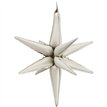 70cm 3D BEIGE STAR FOIL BALLOON