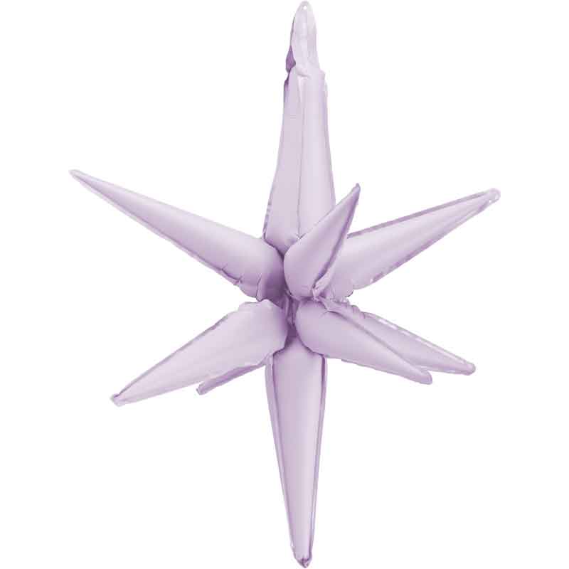 70cm 3D PURPLE STAR FOIL BALLOON