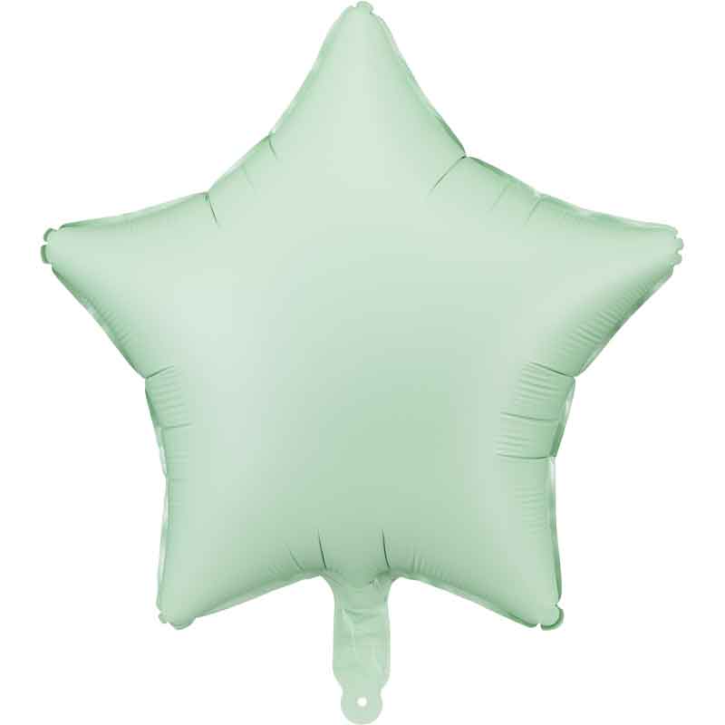 48CM GREEN STAR FOIL BALLOON