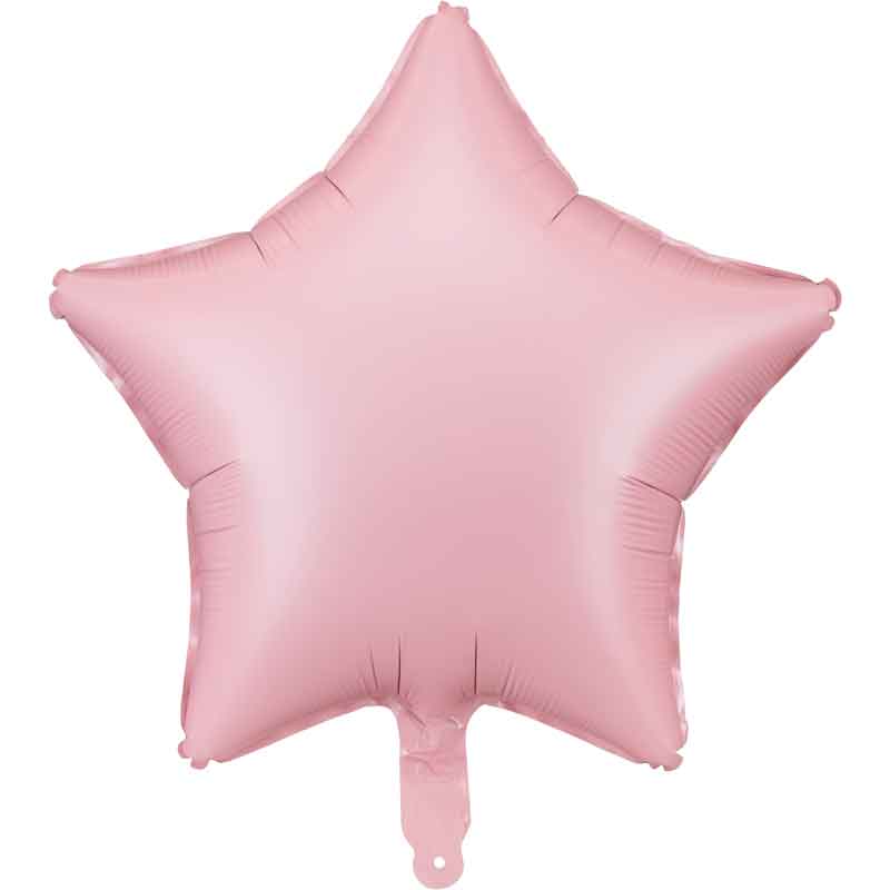 48cm PINK STAR FOIL BALLOON